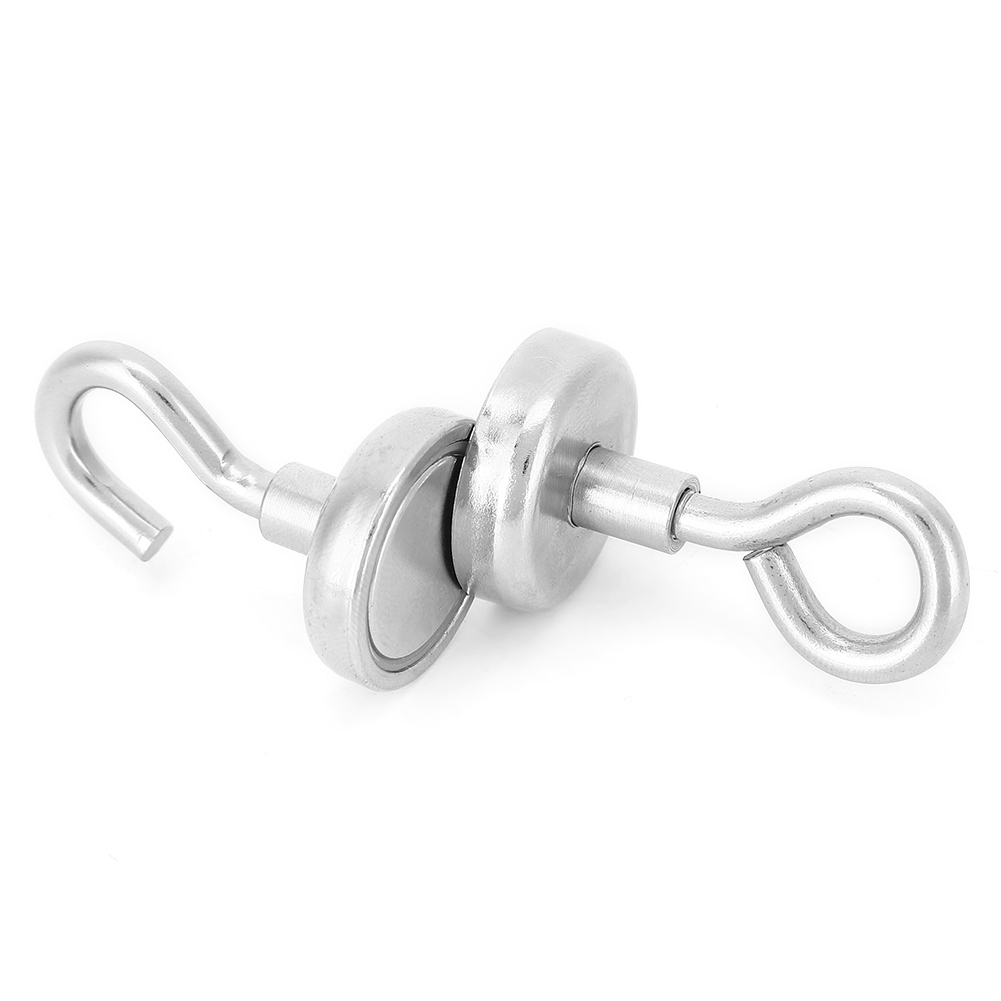 2 Magnetische Angelhaken, 3-lagige N35-beschichtung, Für Küche Und Büro