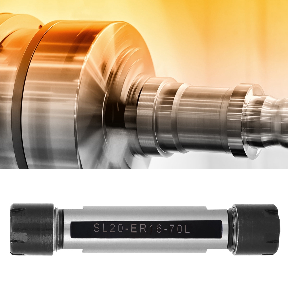 Spannzangenverlängerung, Doppelkopf-werkzeughalter Mit Geradem Schaft Für Cnc-drehmaschinen Sld20-er16m-70l