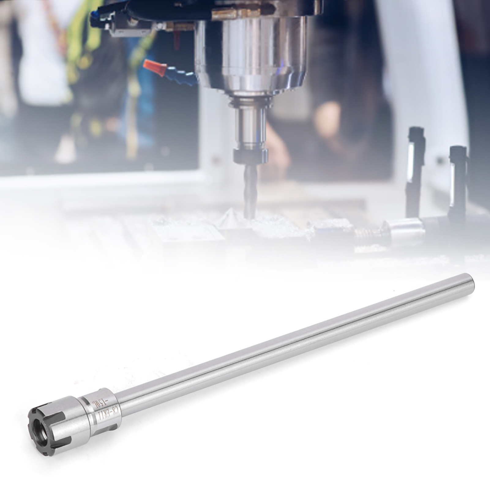 Er11m-150l Spannzangenfutter Mit Geradem Schaft, Verlängerungsstange Für Drehmaschinen, Cnc C8 Werkzeughalter