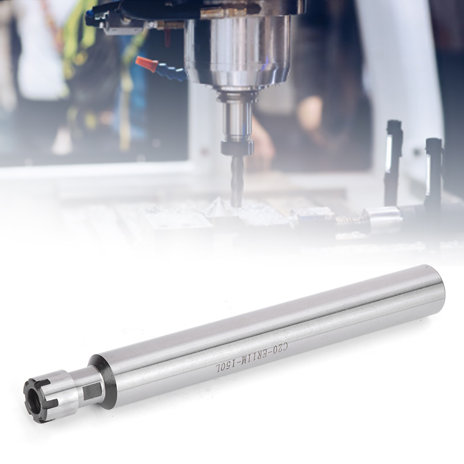 Er11m-150l Spannzangenfutter Mit Geradem Schaft, Verlängerungsstange Für Drehmaschinen, Cnc C20 Werkzeughalter