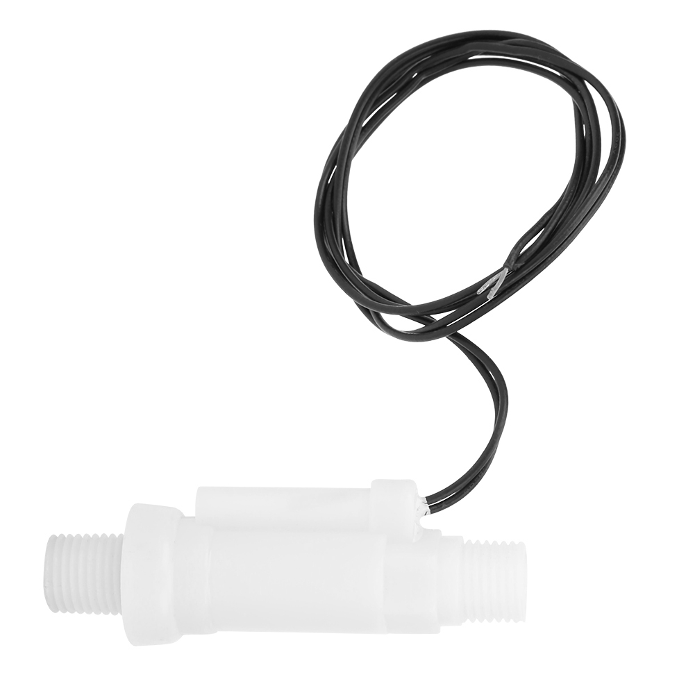 Wasserdurchflusssensor Aus Pp-kunststoff Mit G1/4-zoll-außengewinde Für Wasserreiniger, Dc 0-110 V