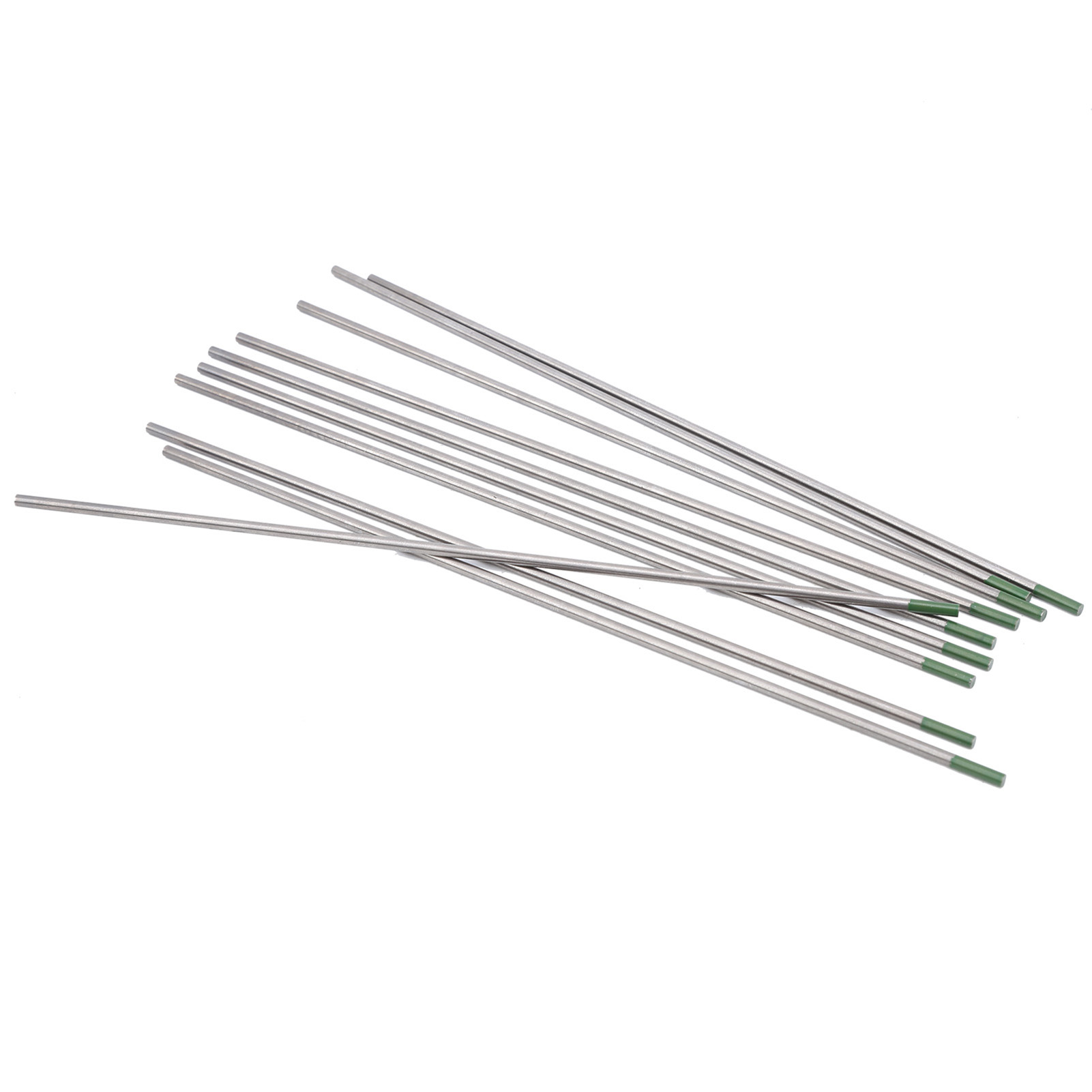 10 Stück Wig-wp-wolframelektroden, Grüne Spitze, Nadeln, Schweißzubehör, 2,4 X 175 Mm