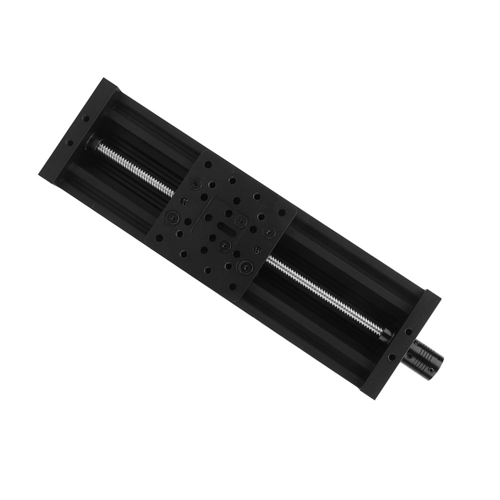 Linearführung Mit Spindelführung, Aluminiumlegierung, 3d-graviermaschine, Schwarz Und Silber, 300 Mm