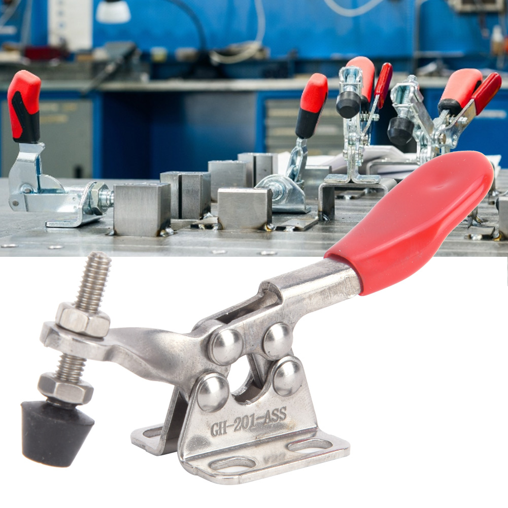 2 Stück Schnellspannklemmen Aus Edelstahl 304, Schnellschweißgerät, Handwerkzeug, 27 Kg, Gh-201-ass