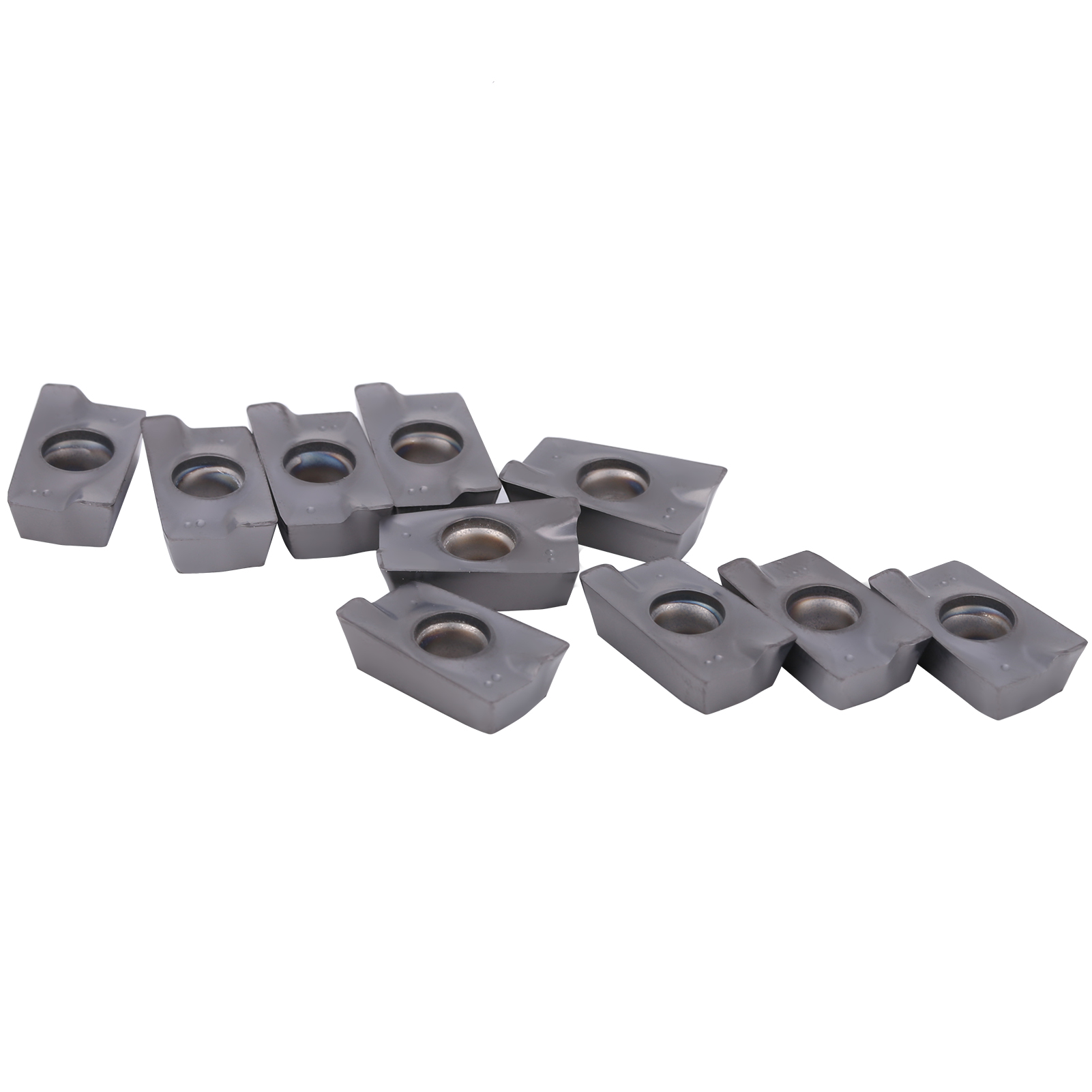 10 Hartmetall-wendeschneidplatten Für Cnc-präzisionsdrehmaschinen Apmt1605peer-xm Lf6018 1,8 Cm