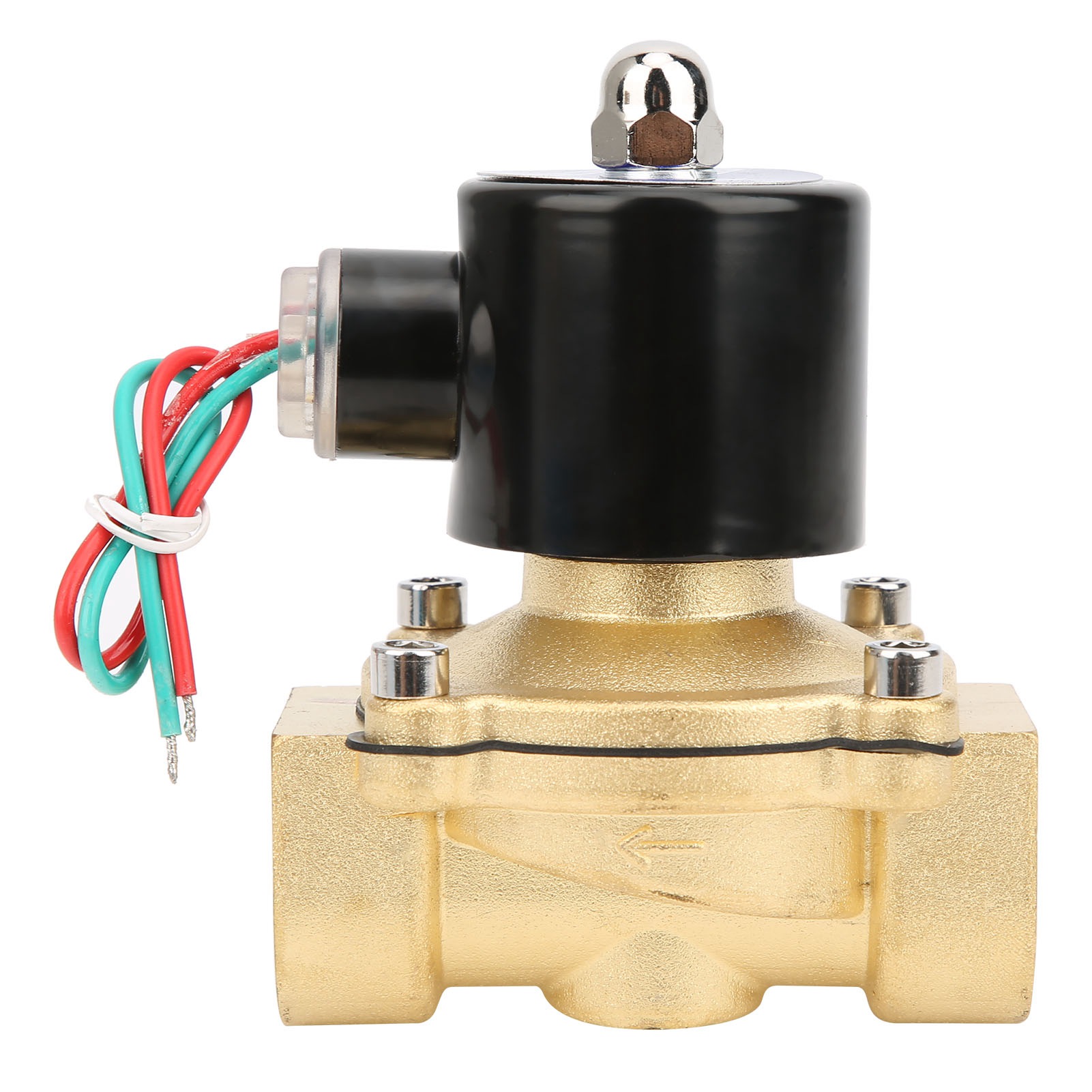 G1 Messingventil, Mechanisch, Druckbeständig, Normalerweise Geschlossen, Direktwirkend, 2w-250-25ac380v