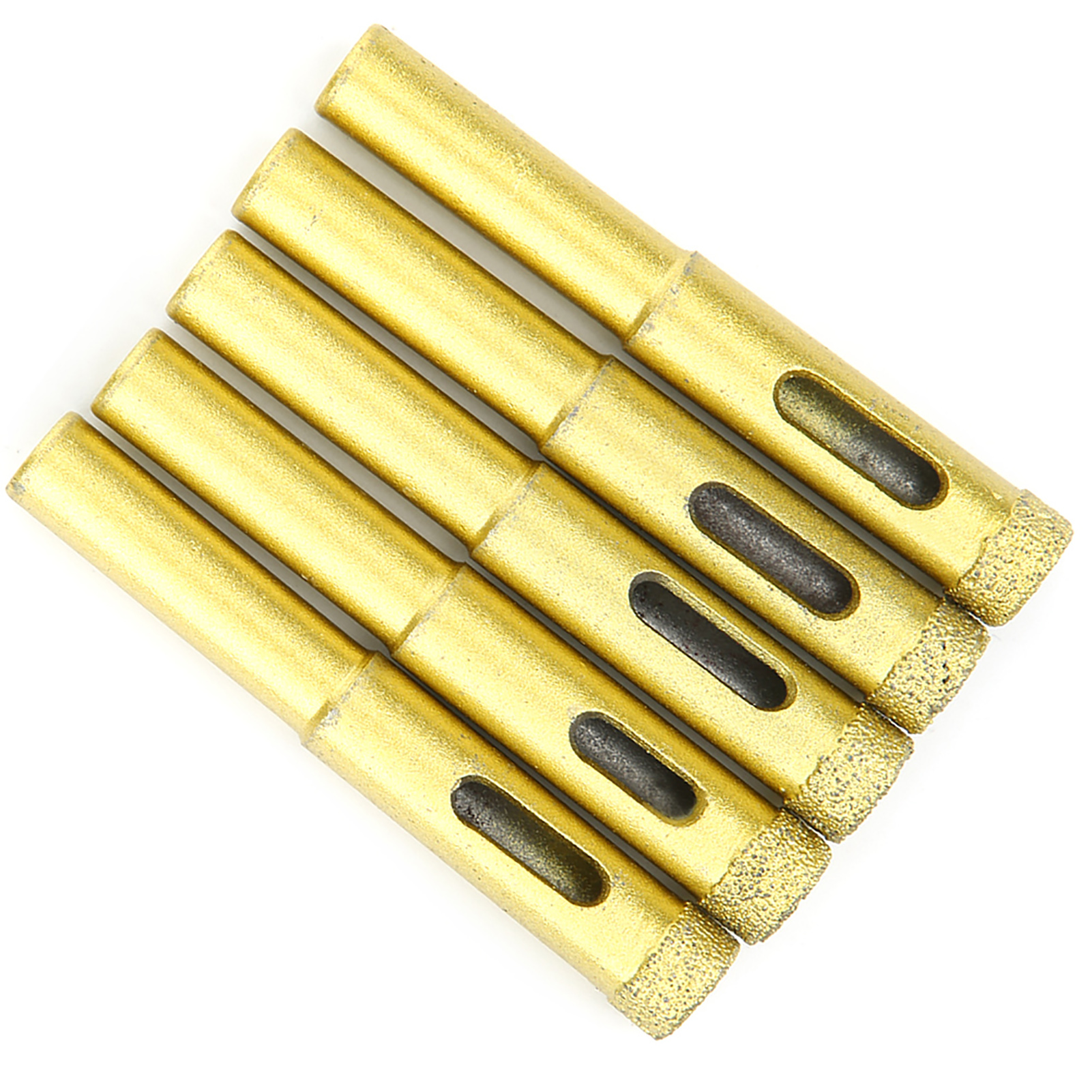 Set Mit 5 10-mm-diamant-lochsägeblättern Für Goldgranit, Keramikfliesen, Beton Und Marmor