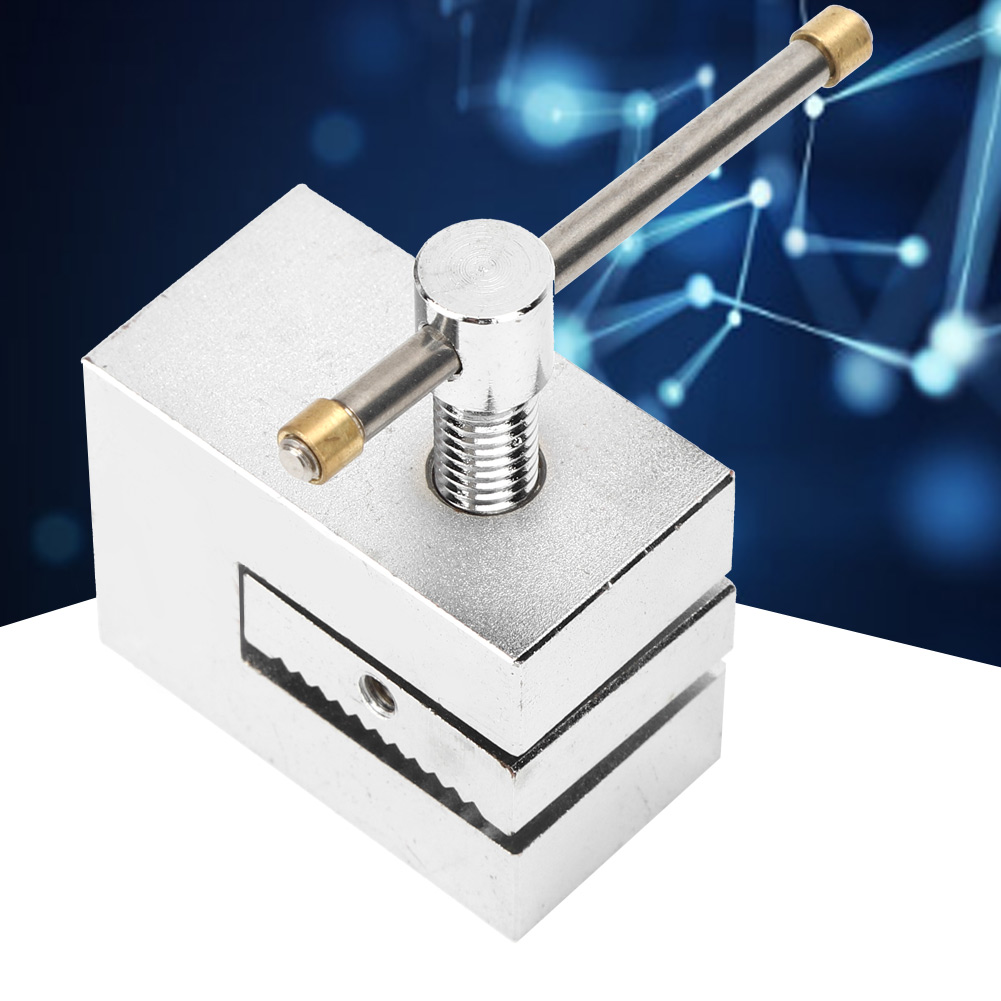 Einfache Edelstahlklemme Mit Einem Einzelnen Zinken Zur Messung Der Zugkraft An Zugprüfmaschinen Bis 500 N