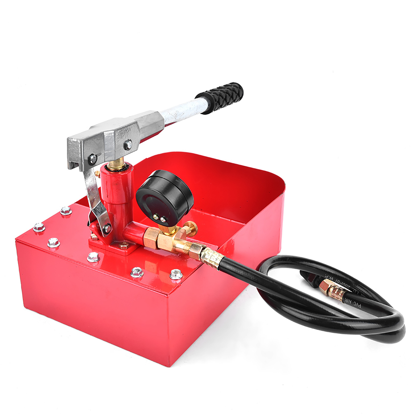 Hydraulische Handpumpe (1000 Psi, 7 Mpa) Für Rohrprüfung, Ventilprüfung, Wasserdruckprüfgerät, Handwerkzeug