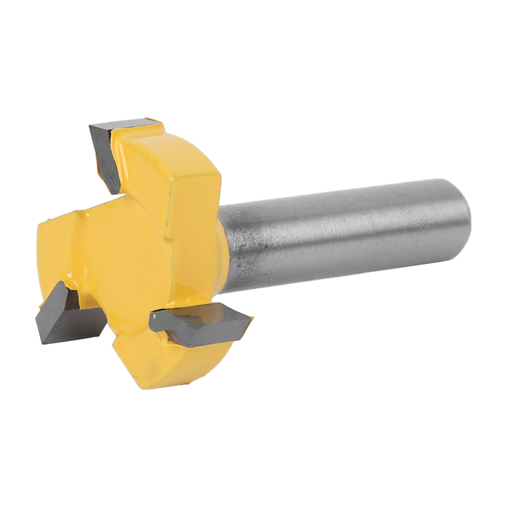 3-schneidiger T-nutfräser Mit 8-mm-schaft, Zubehör Für Holzfräsen, 8-mm-schaft, 8 X 1/4 Zoll