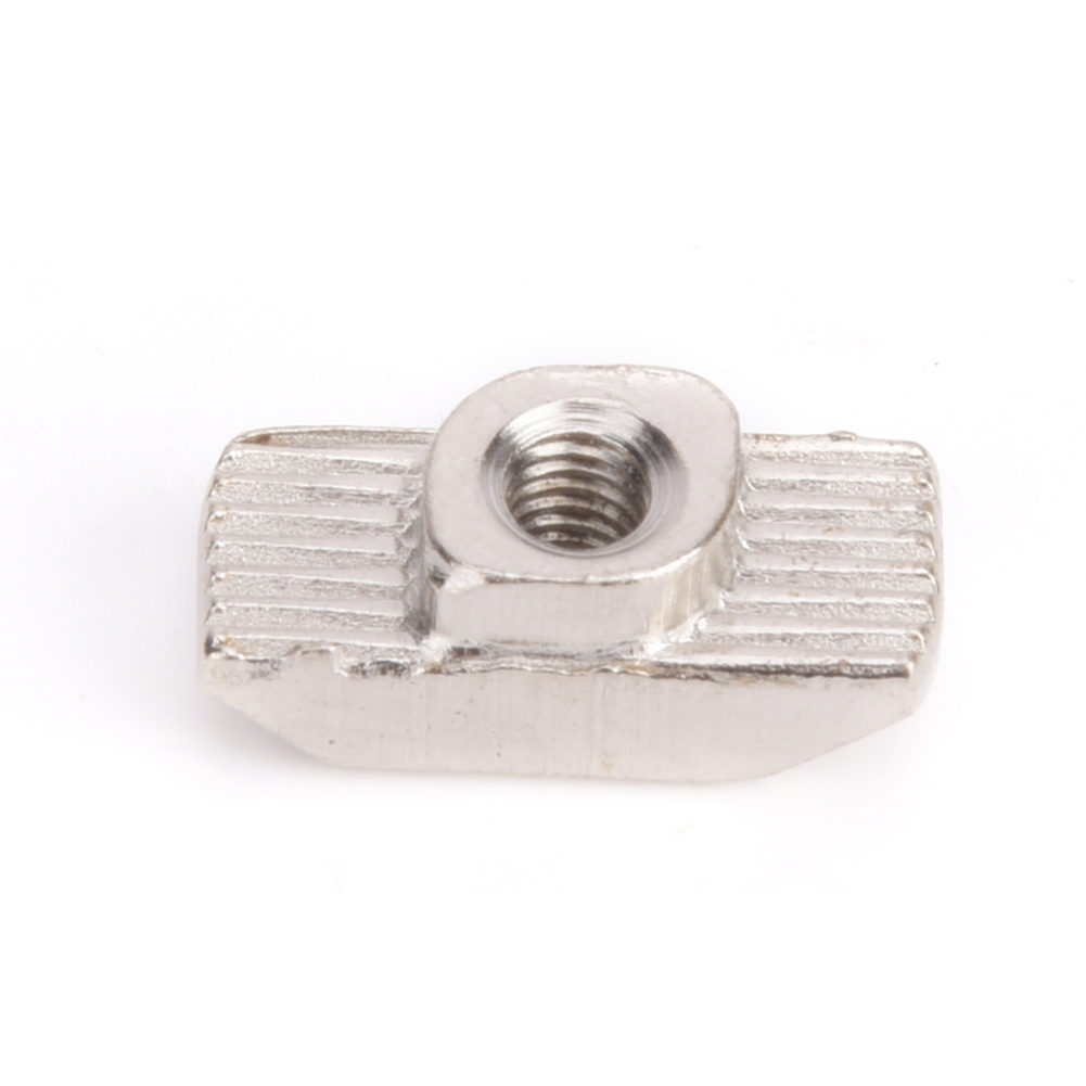 100 Stück Vernickelte T-nutmuttern Aus Kohlenstoffstahl, Gleitverbinder Für Aluminiumprofile (m4)