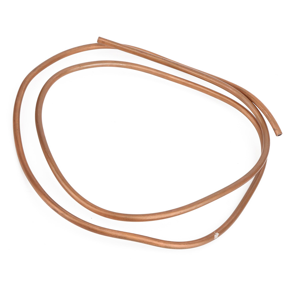 Kupferrohr C1100 T2, Flexible Spirale, 2 M, Für Klimaanlagen Und Kühlschränke, Außendurchmesser 8 Mm / Innendurchmesser 6 Mm
