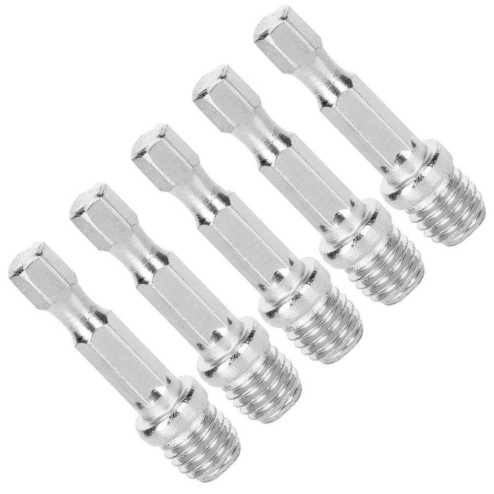 5 Stück Adapter Für Bohrstangen Für Elektrische Bohrmaschinen, Schaft-schrauben-adapter M10
