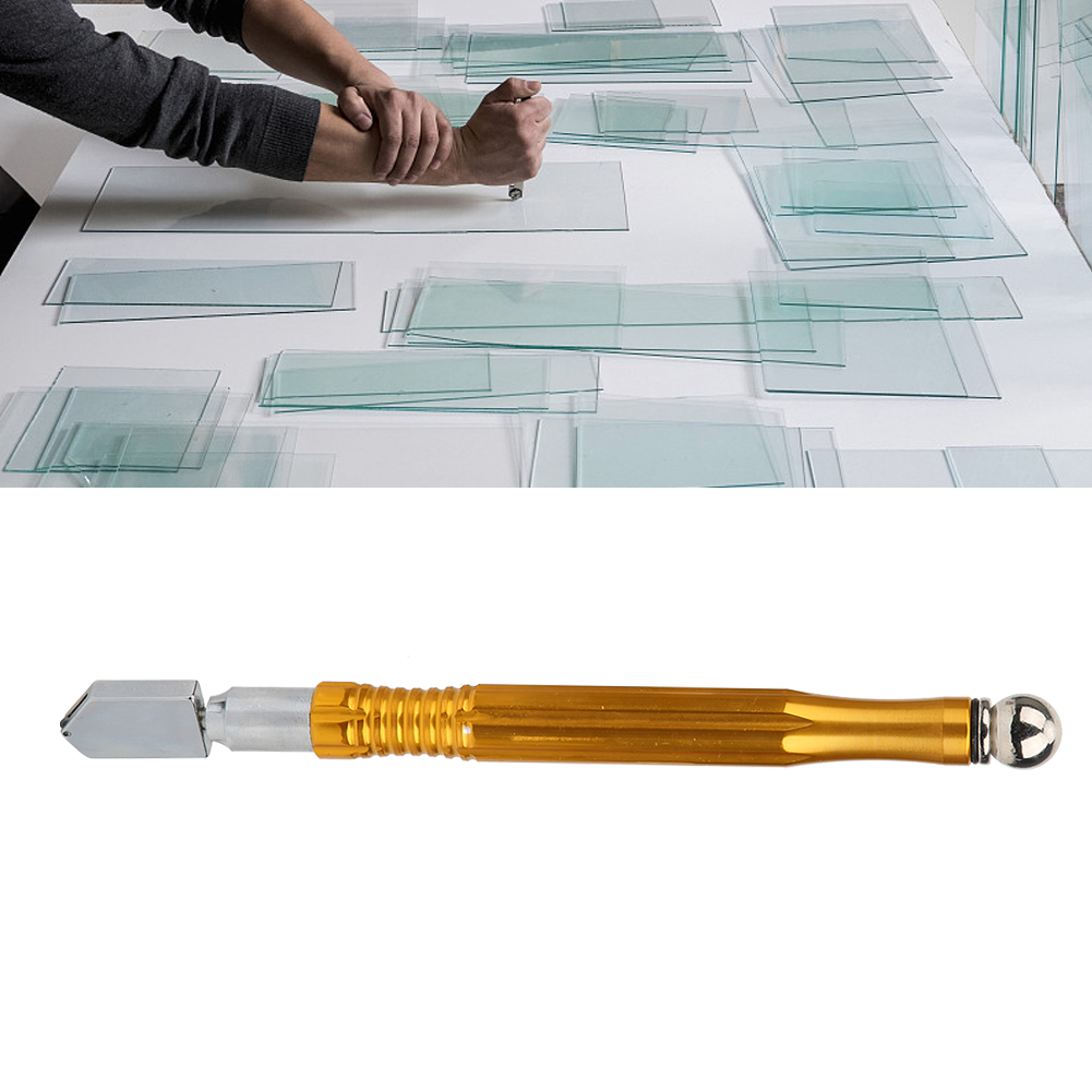 Ölbarer Glasschneider Mit Rutschfestem Griff Aus Metalllegierung, Schneidklinge Für Die Glasbearbeitung, Plan A2