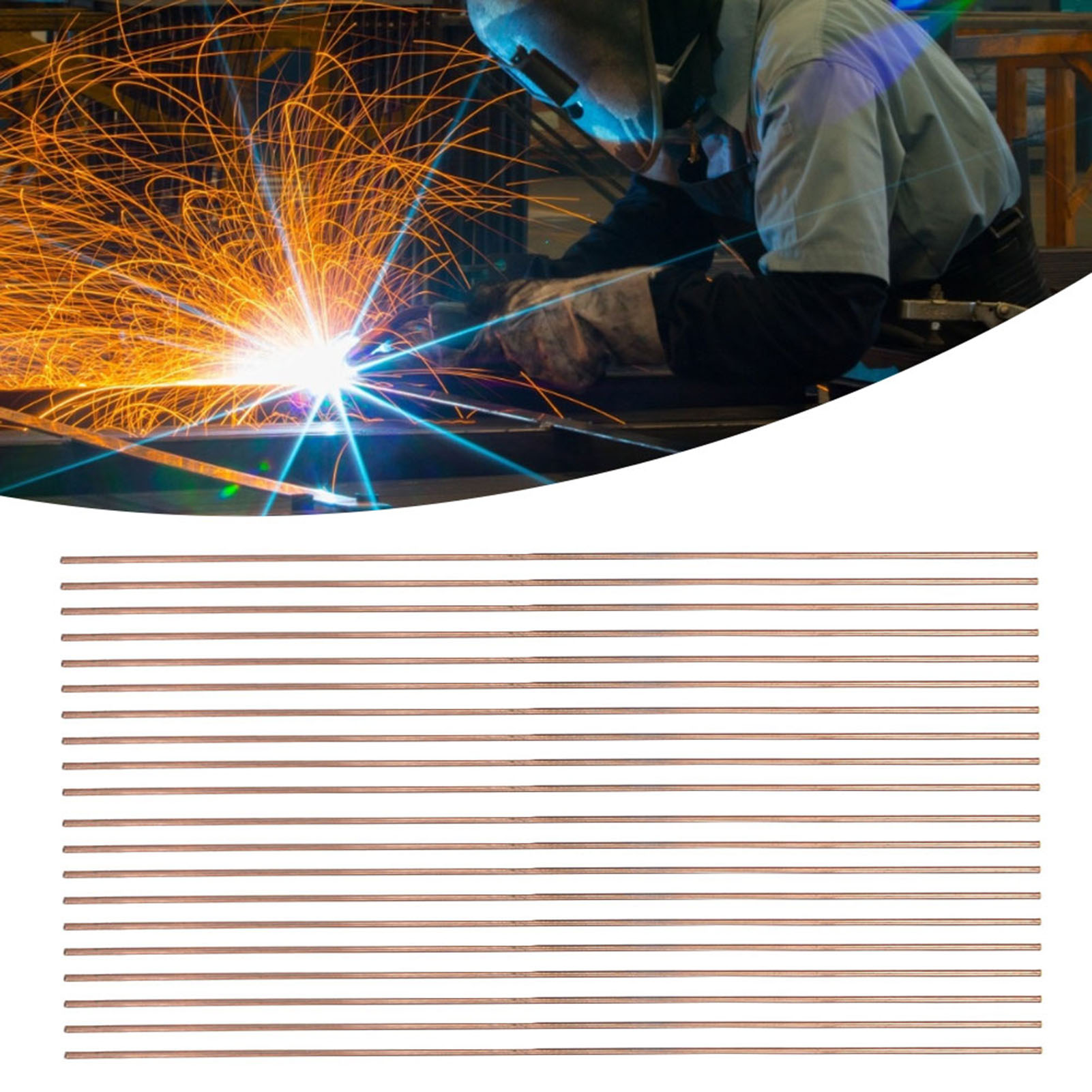 20 Runde Phosphor-kupfer-schweißstäbe, Schweißmaterialien Für Klimaanlagen Und Kühlschränke