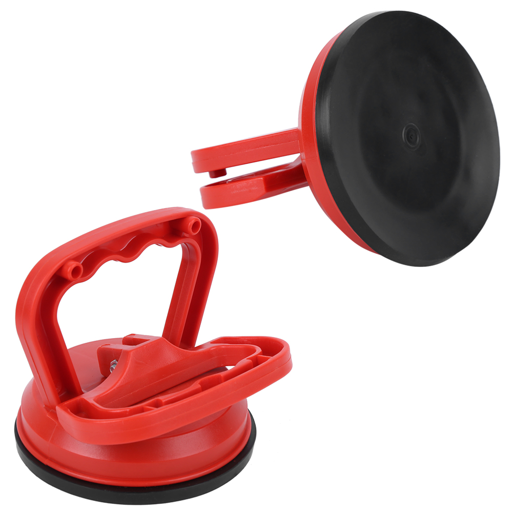 Fliesenheber Mit Glassaugnapf, Einzelkralle, Rot, Abs/pvc-kunststoff