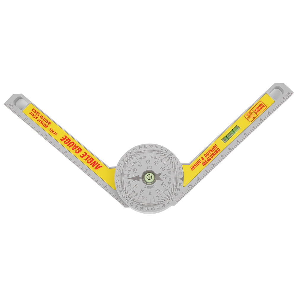 360°-winkelmesser, Diy-winkelmesser, Goniometer, Innen- Und Außenmessungen, Metrische Und Imperiale Skala