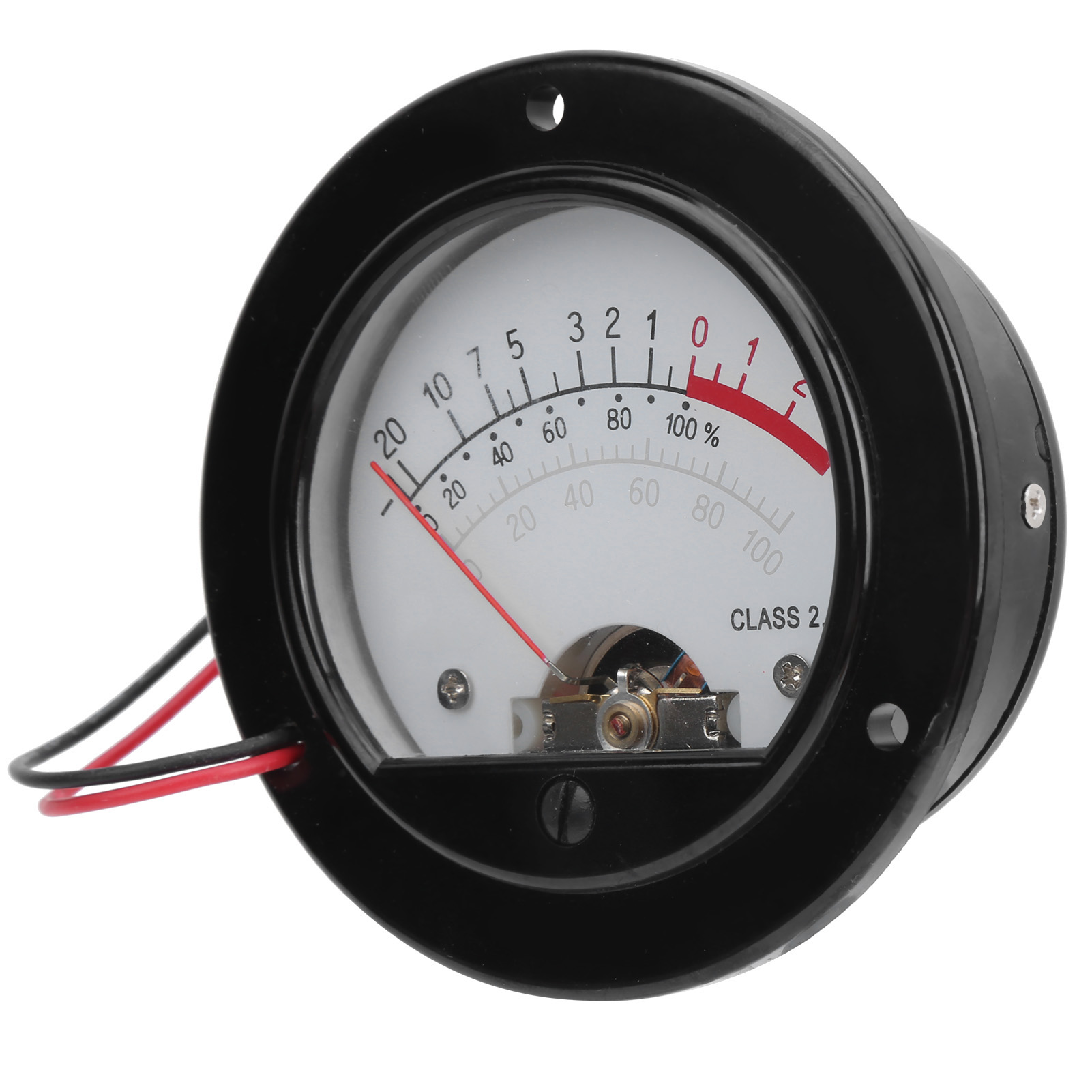 Vu-meter Mit Retro-zeiger, Runder Skala Und Hintergrundbeleuchtung, Audio-vu-pegelmesser, Testgerät