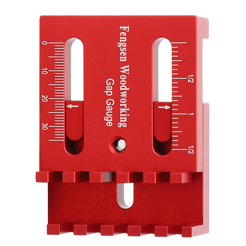 Miniatur-holzschnittlehre, Tiefenmesser Aus Aluminiumlegierung, Sägezahnlineal