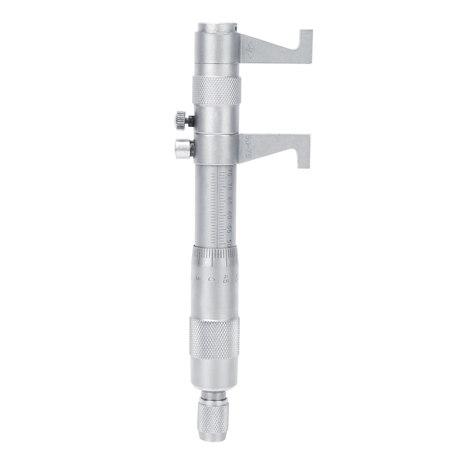 Innenmikrometer Aus Edelstahl, Präzisionsmesswerkzeug Mit Legierungskopf, 25–50 Mm/50–75 Mm