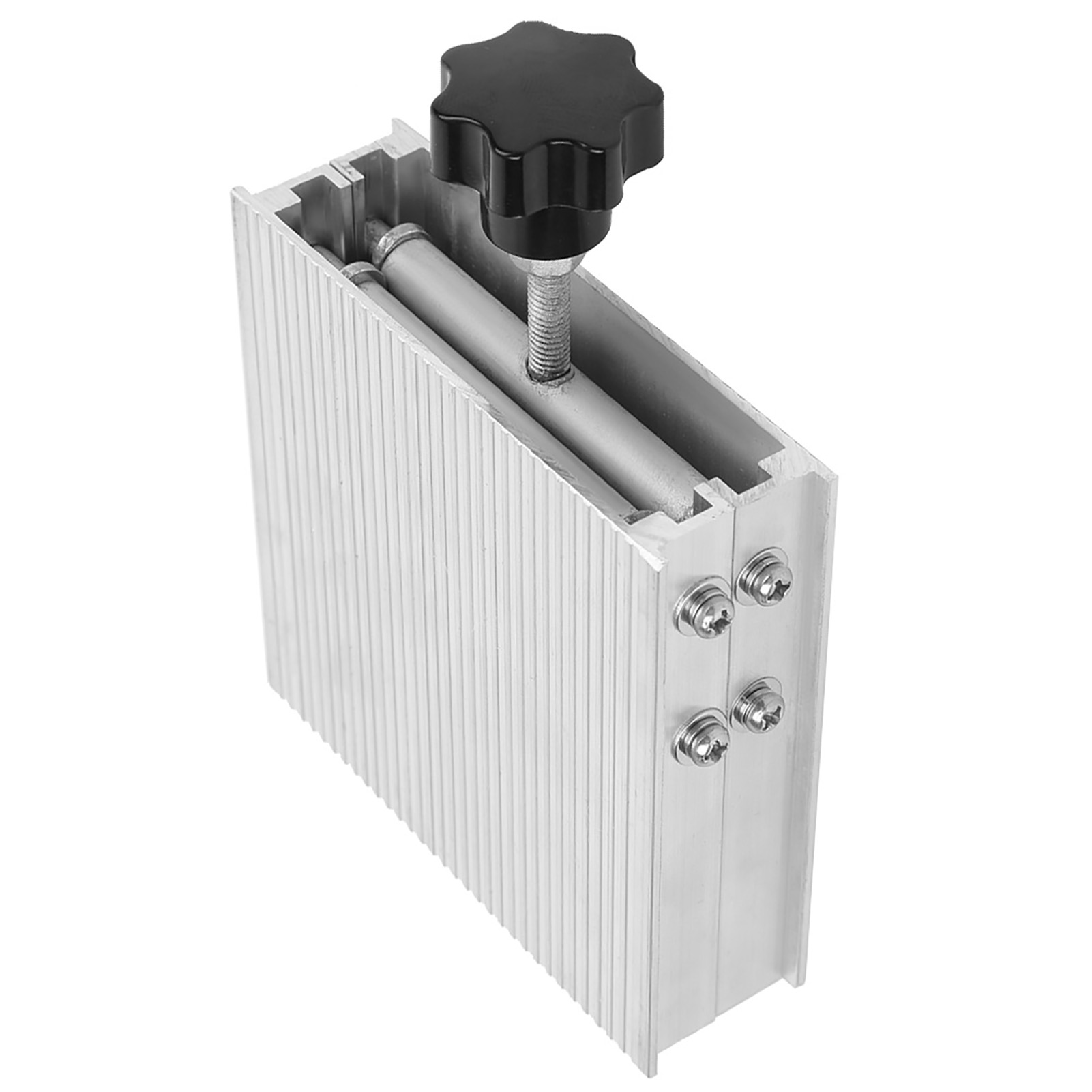 Ein 100x100mm Hubständer Für Einen Labortisch Aus Aluminiumlegierung Mit Manueller Feineinstellung.