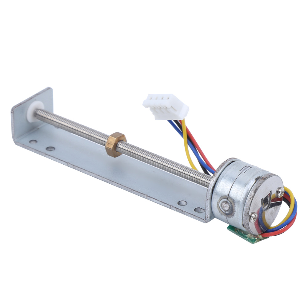 Zweiphasen-schrittmotor Mit 4-adrigem Spindelschlitten, M3-mutter, 4,9 V Steuerspannung, 18° Schrittwinkel
