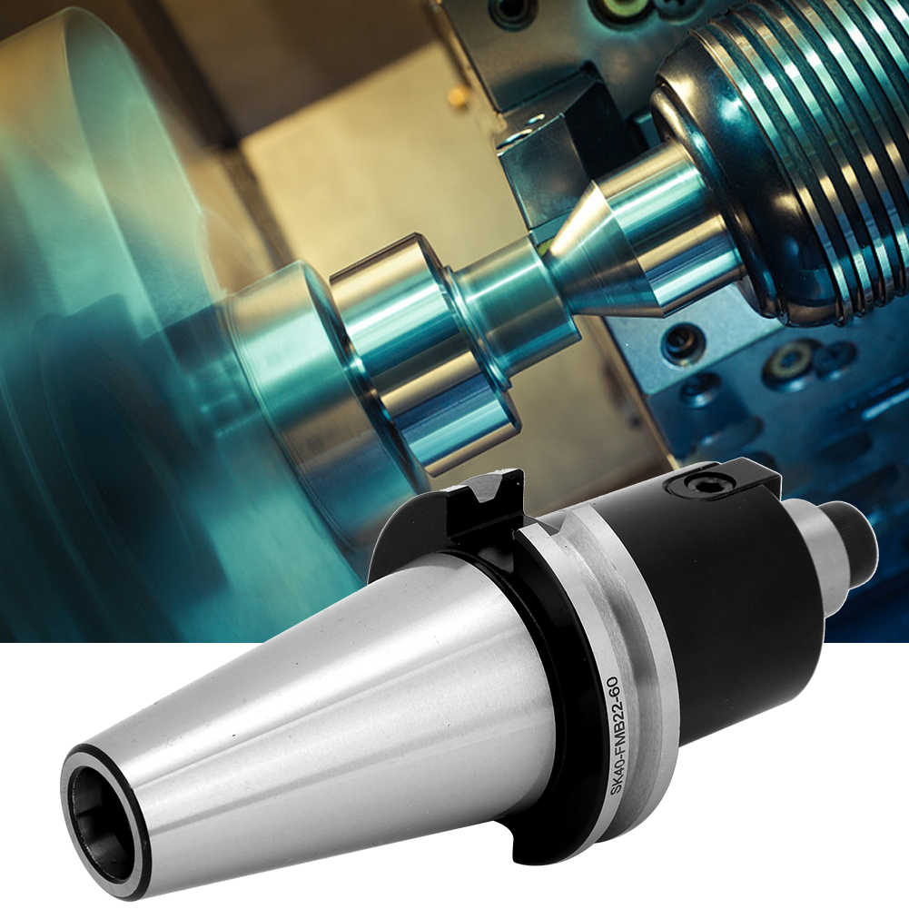 Sk40 Fmb22-60 Hss-werkzeughalter Mit Präzisionsspannzange Gemäß Deutscher Cnc-norm