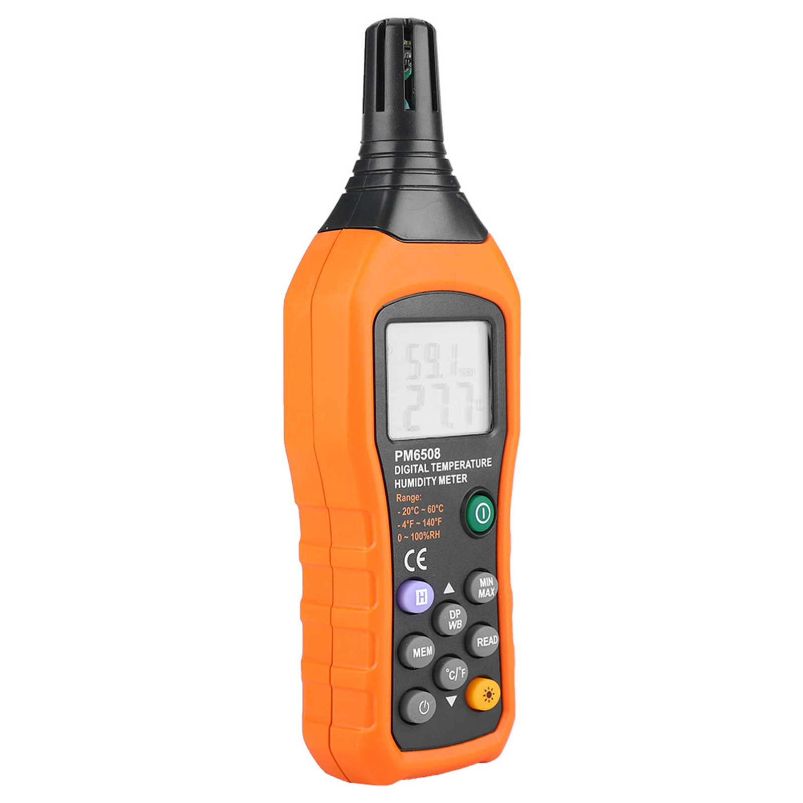 Pm6508 Tragbares Präzisions-digital-lcd-temperatur- Und Feuchtigkeitsmessgerät/thermometer/hygrometer