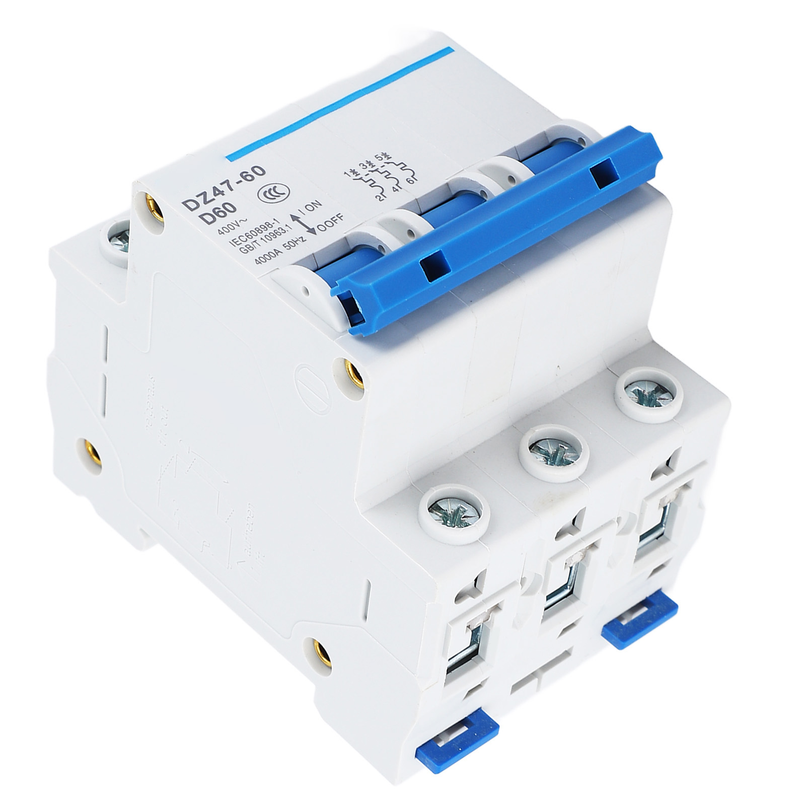 Leitungsschutzschalter 3p D60 400v 60a 6ka Für Din-schienenmontage