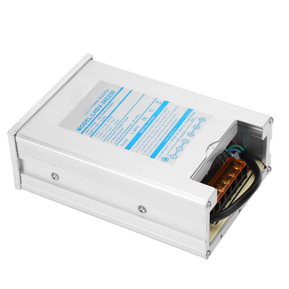 Wasserdichtes Schaltnetzteil Aus Aluminiumlegierung Für Led-lichtmodule 250wlhdv/820924e 250 24v