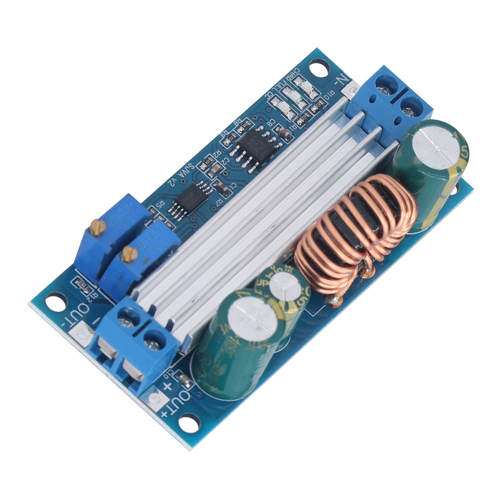 Netzteilmodul Einstellbares Automatisches Buckboost Stepup Stepdown Spannungswandlermodul