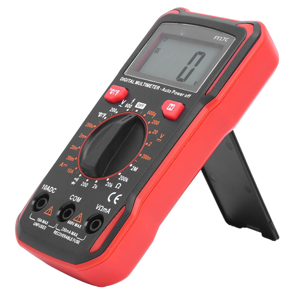 Digitales Multimeter Fy17c Tragbares Gerät Zur Messung Von Wechsel- Und Gleichspannung Sowie Gleichstrom