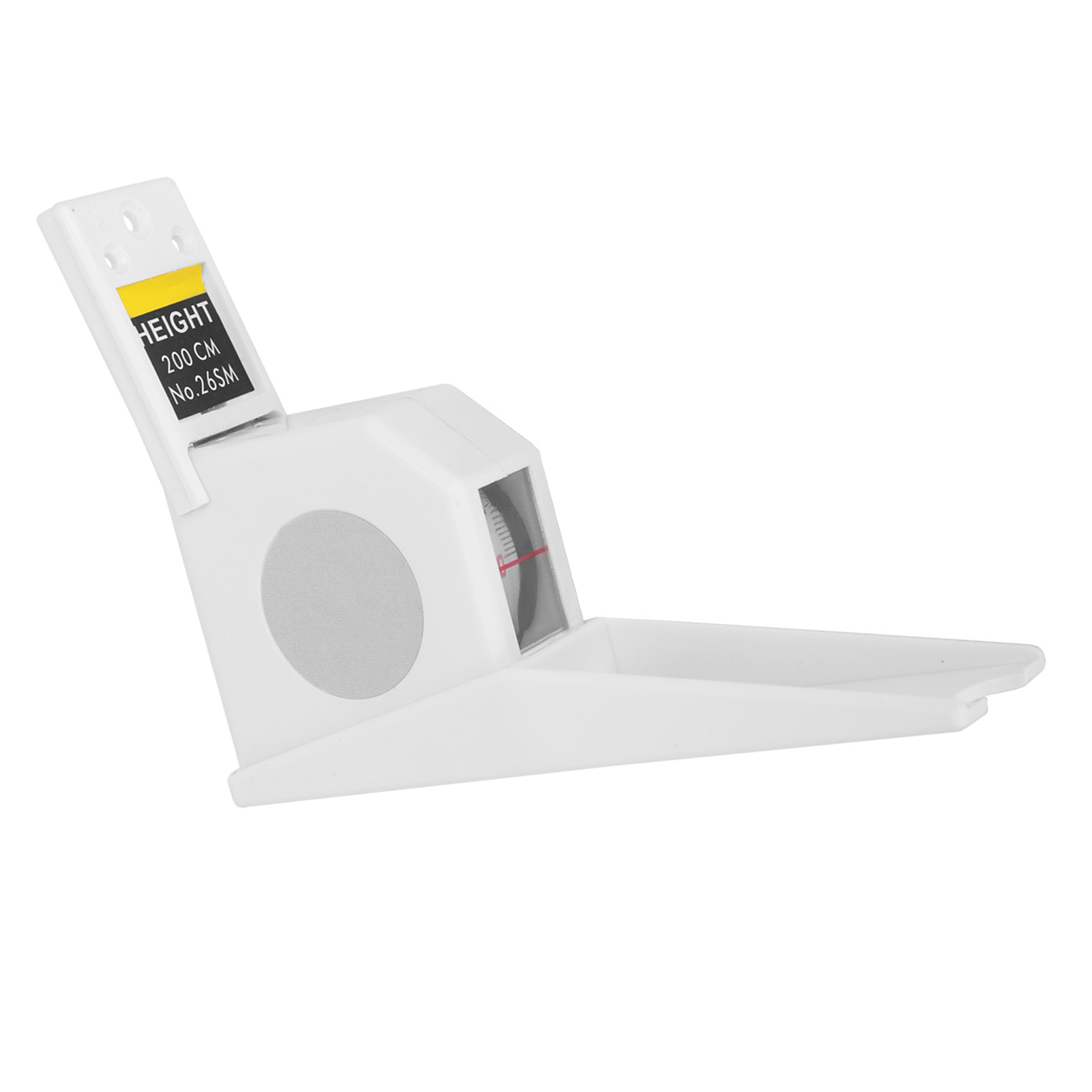 2-meter-höhenmesser, Einziehbares Maßband, Messwerkzeug Aus Metall (weiß)
