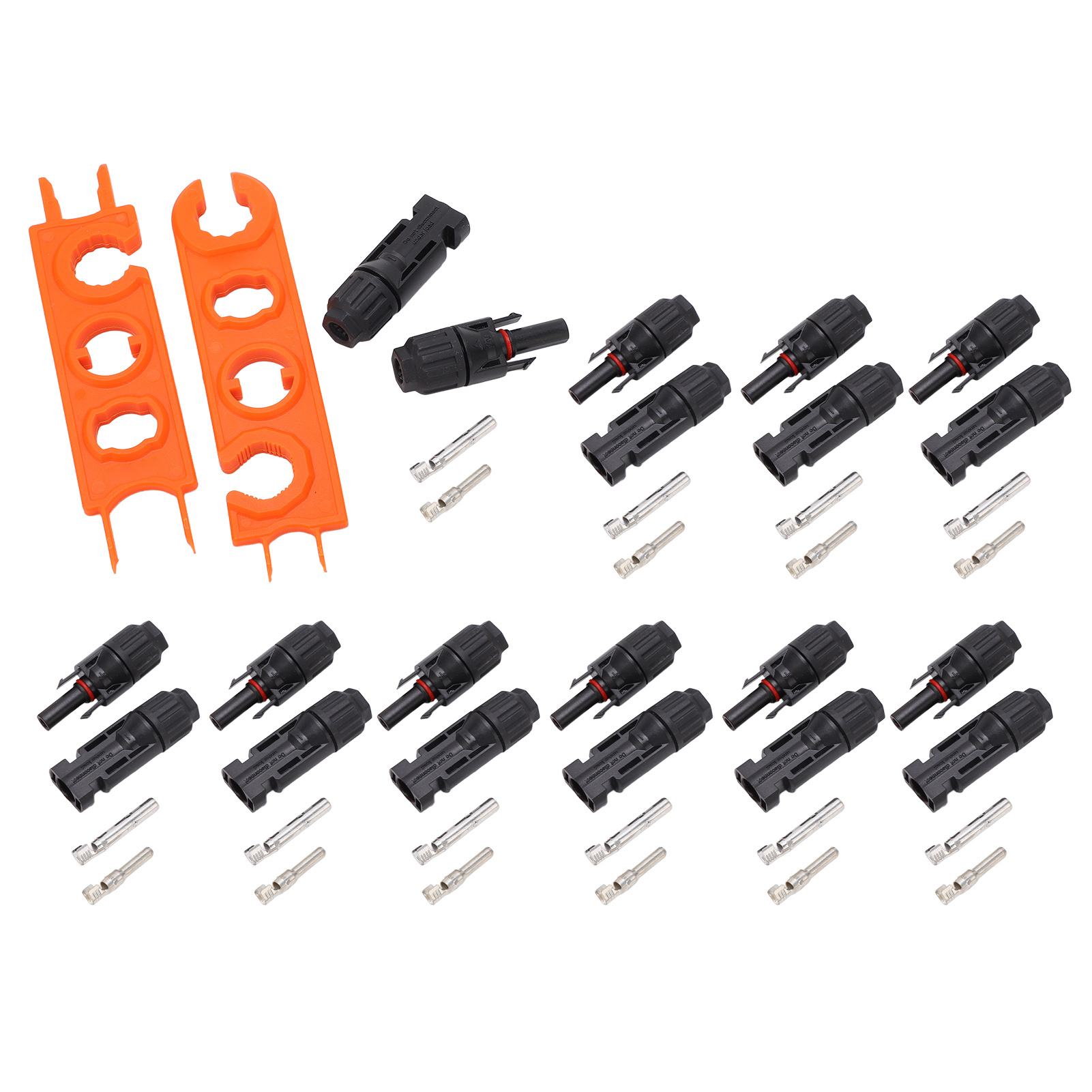10 Sets 1000-v-solarsteckverbinder Mit Schlüssel, Solarkabelstecker/-buchse, Schutzart Ip67, 30 A