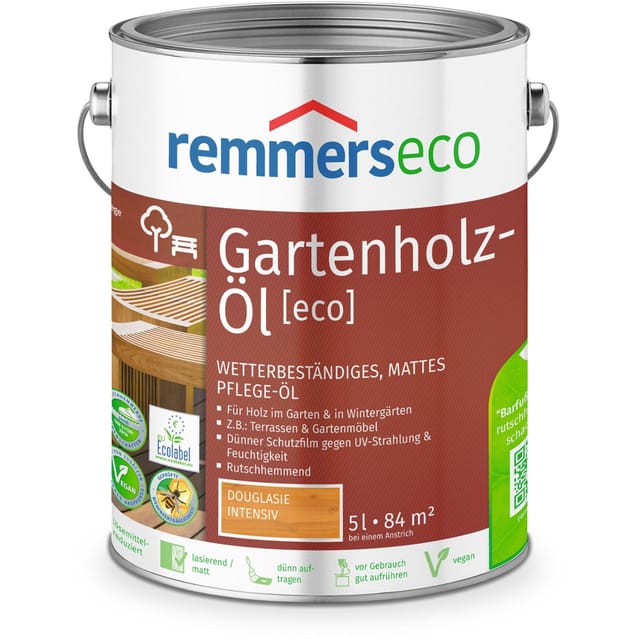 Remmers Gartenholz-Öl eco douglasie intensiv, 5 l