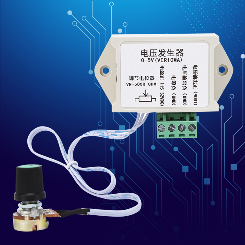 Spannungsregler-generator-potentiometer, Einstellbar 0-5v Dc Für Industrielle Sps-steuerung