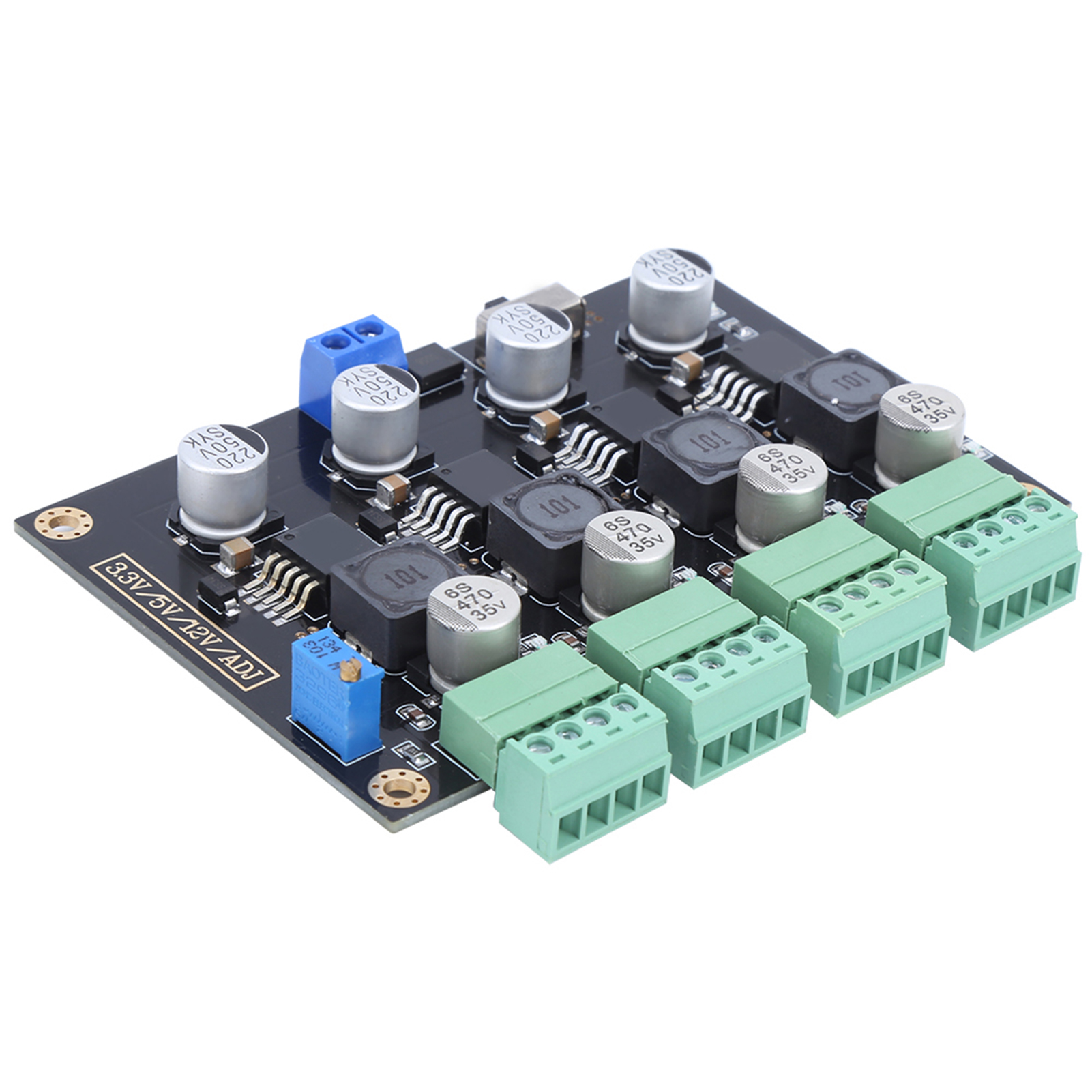 Einstellbares Schaltnetzteilmodul, Mehrkanal-elektronikkomponente, 5 V–40 V