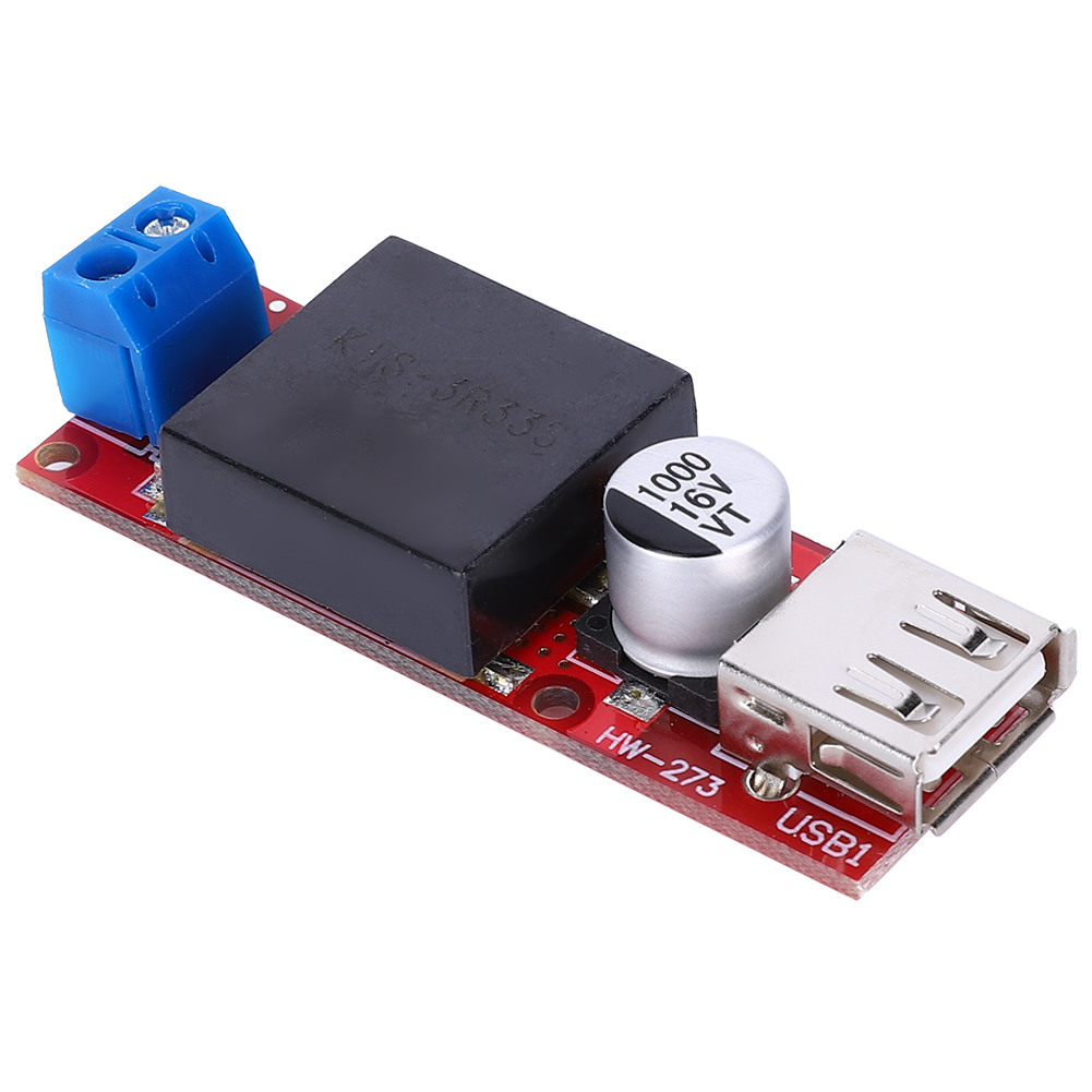 Dc/dc-abwärtswandlermodul 7v-24v Auf 5v 3a Mit Usb-anschluss