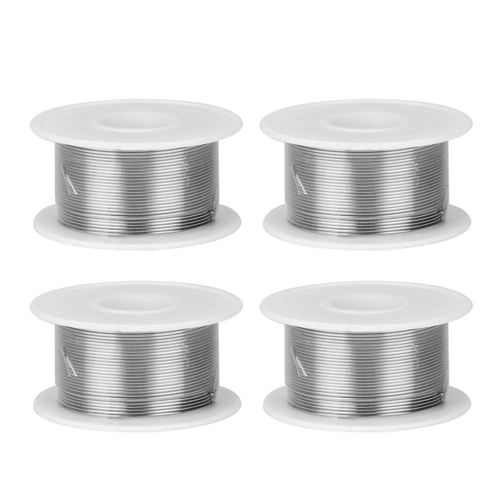 4 Stück Hochreines (0,8 Mm) Verzinntes Lötdraht Für Noclean-lötkolben Und Schweißzubehör