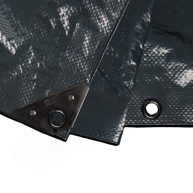 NOOR Gewebe-Plane Profi 140g/m² anthrazit, 6x8 m