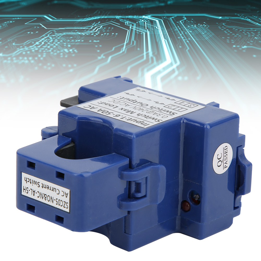 Wechselstrom-schalttransformator No Nc Ac 1,6–50 A Eingang 0,3 A Bei 240 V Ac/dc Szc05 No&nc Al-sh
