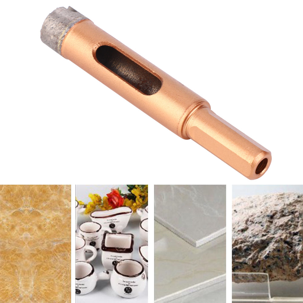 Bohrer Für Marmor, Fliesen, Beton, Wände Und Glas / Diamant-handbohrer 14 Mm