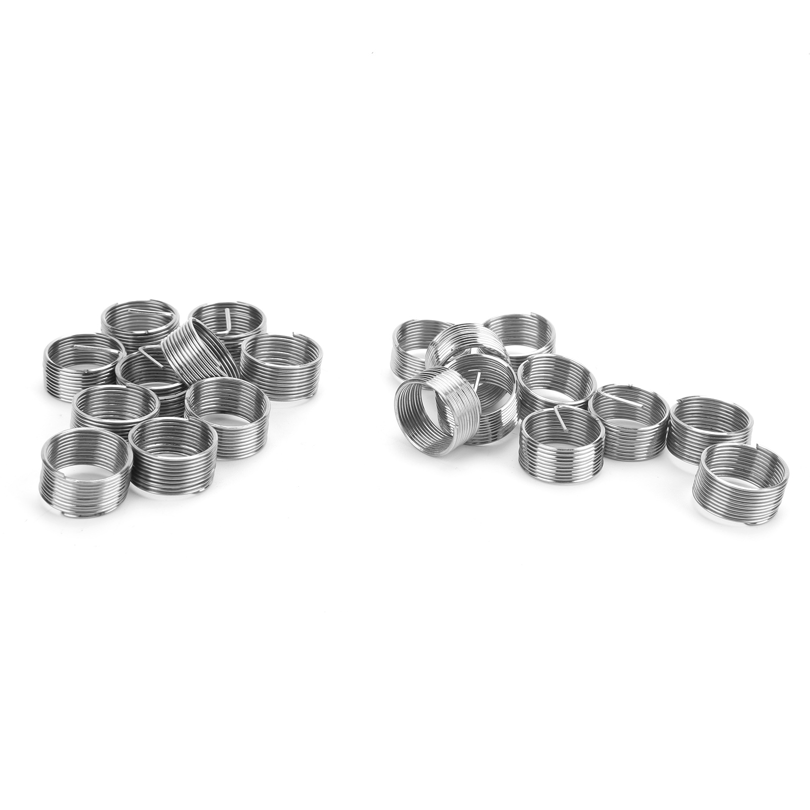 20-teiliger Satz Gewindeeinsätze, Edelstahlbuchsen Und Reduziermuttern Für Schraubenreparaturen, M14 X 1 X 1d