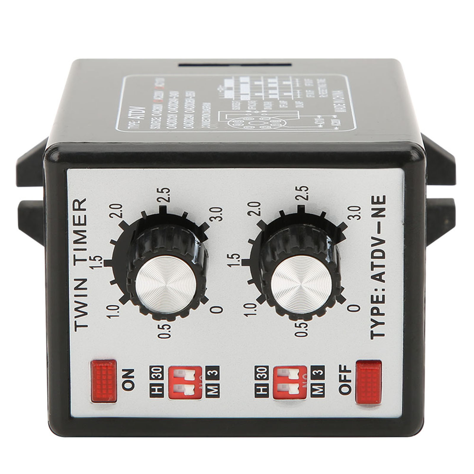 Zeitrelais Mit Drehknopf, Mehrteiliges Zeitrelais Atdv-ne Ac110v/220v