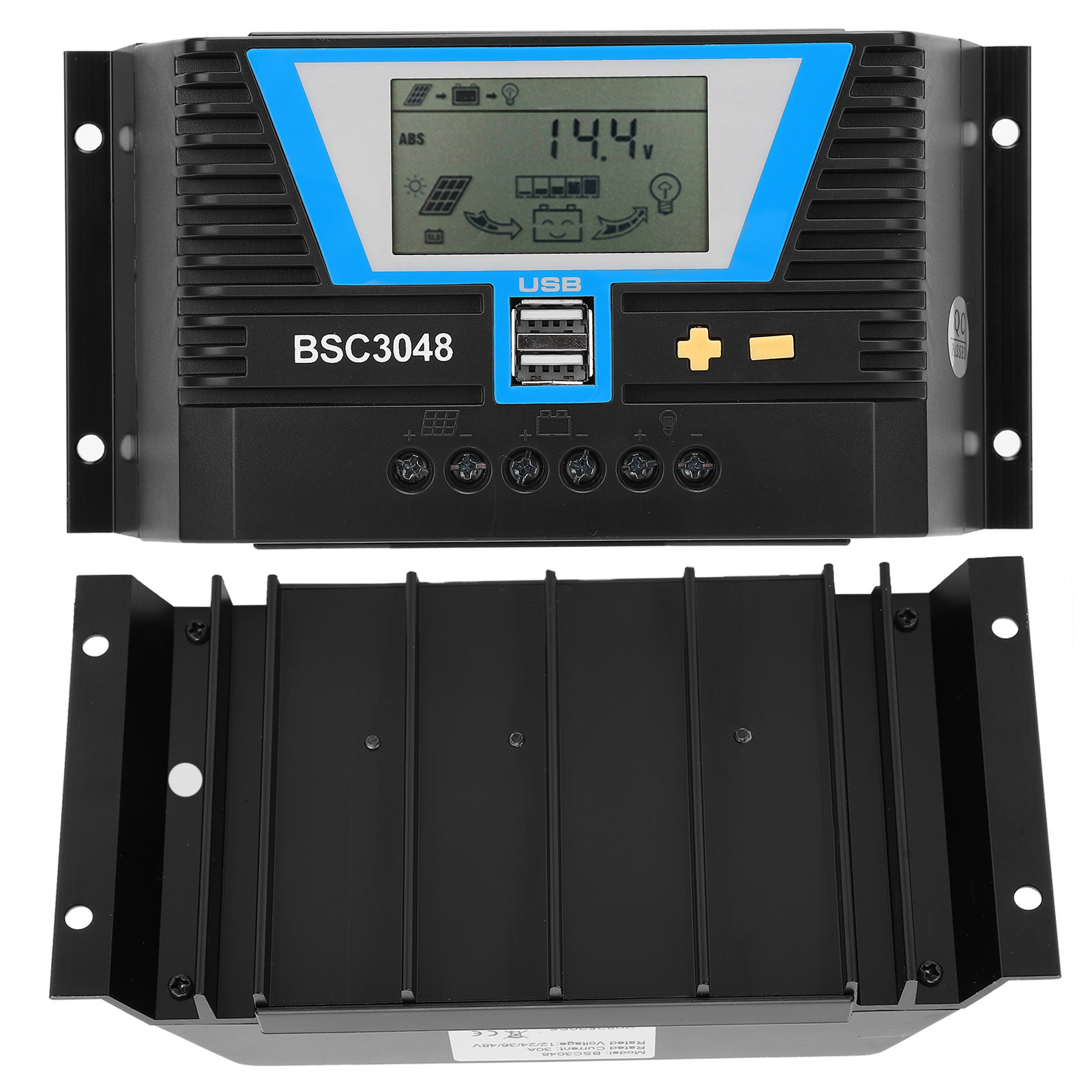 Solar-laderegler Für Verschiedene Batterien Bsc3048 30a 12v/24v/36v/48v