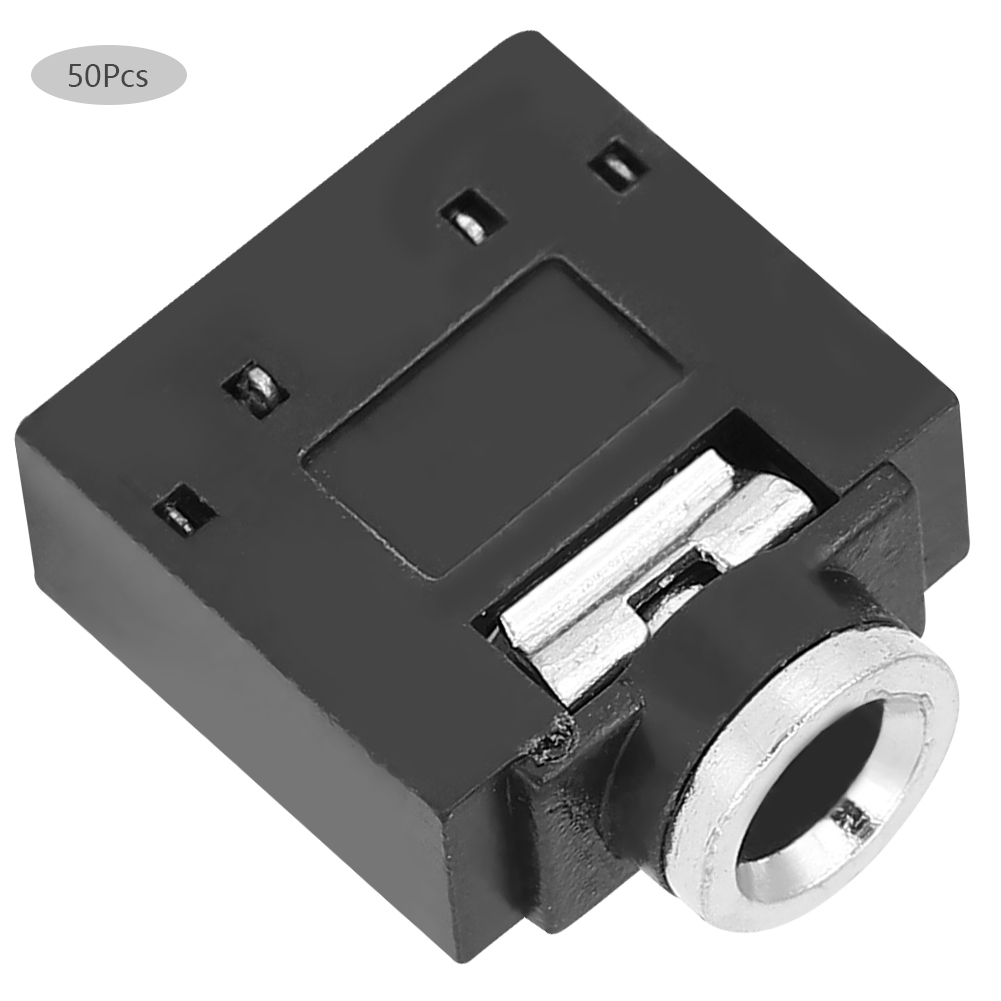 50 Stück Pj-307 3,5-mm-5-polige Weibliche Stereo-kopfhörerbuchsen