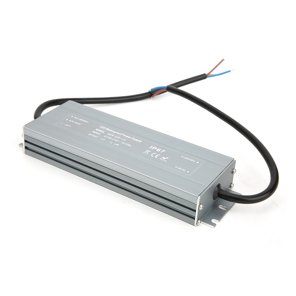 Hruw-60w-12v Ip67 Wasserdichtes Schaltnetzteil, Led-steuertransformator 100-240vac