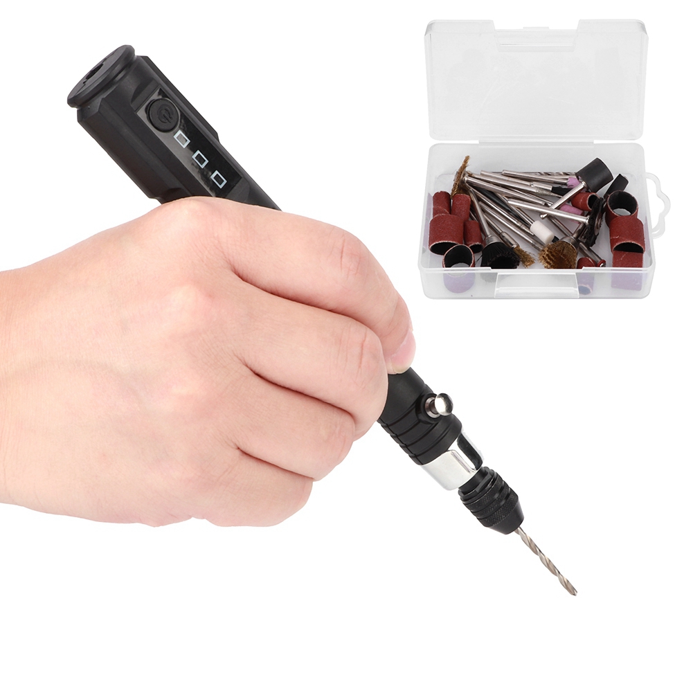 Elektrischer Mini-bohrschleifer/stift, Kleiner Tragbarer Polierer, 5000–15000 U/min, 5 V, 2 A