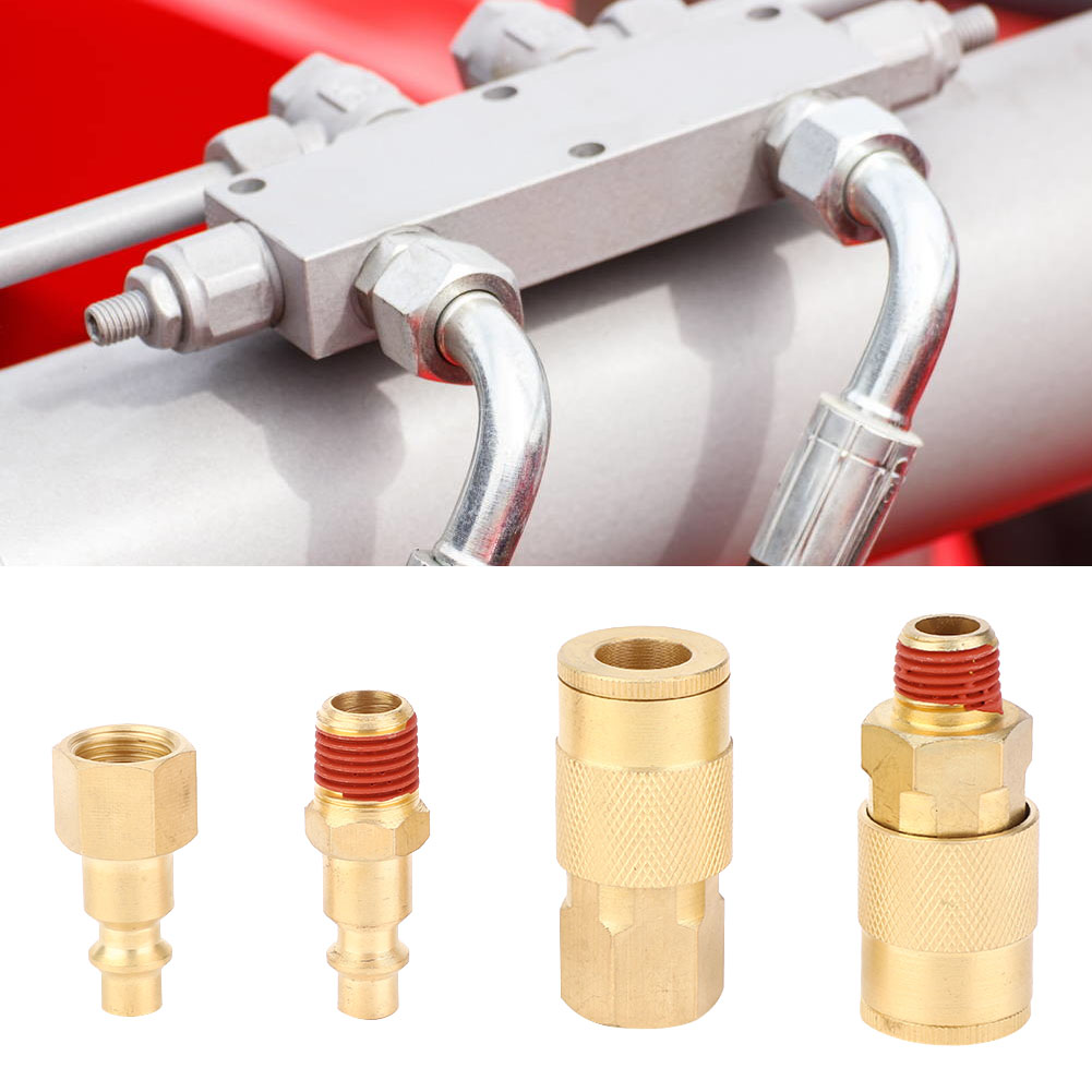 12 Schnellkupplungen/buchsen Für 1/4-zoll-npt-luftschläuche