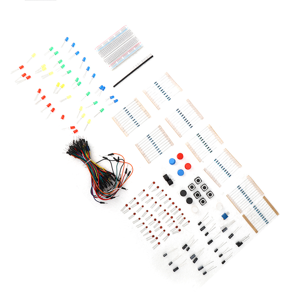 Stromkreis, Widerstand, Summer, Kondensator, System, Testplatine, Led, Elektronisches Bauteil, Geschenkidee Für Anfänger